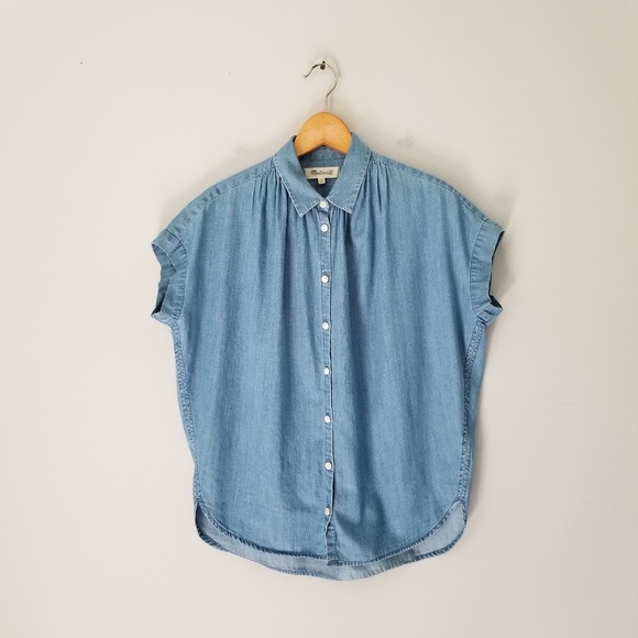 Madewell Tops - Madewell Central Shirt In Roberta Indigo